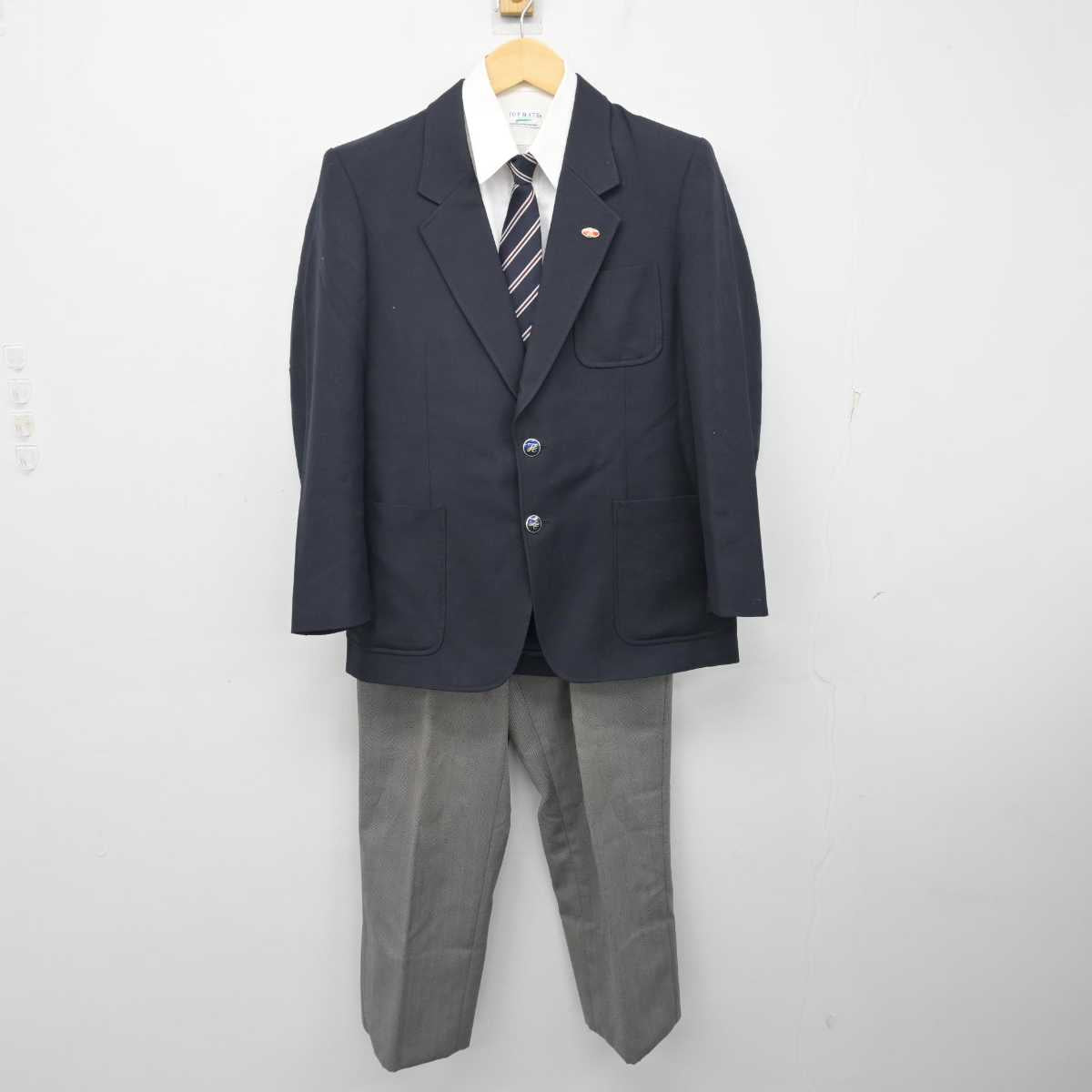 中古】兵庫県 宝塚高等学校 男子制服 5点 (ブレザー・シャツ・ズボン) sf056320 | 中古制服通販パレイド