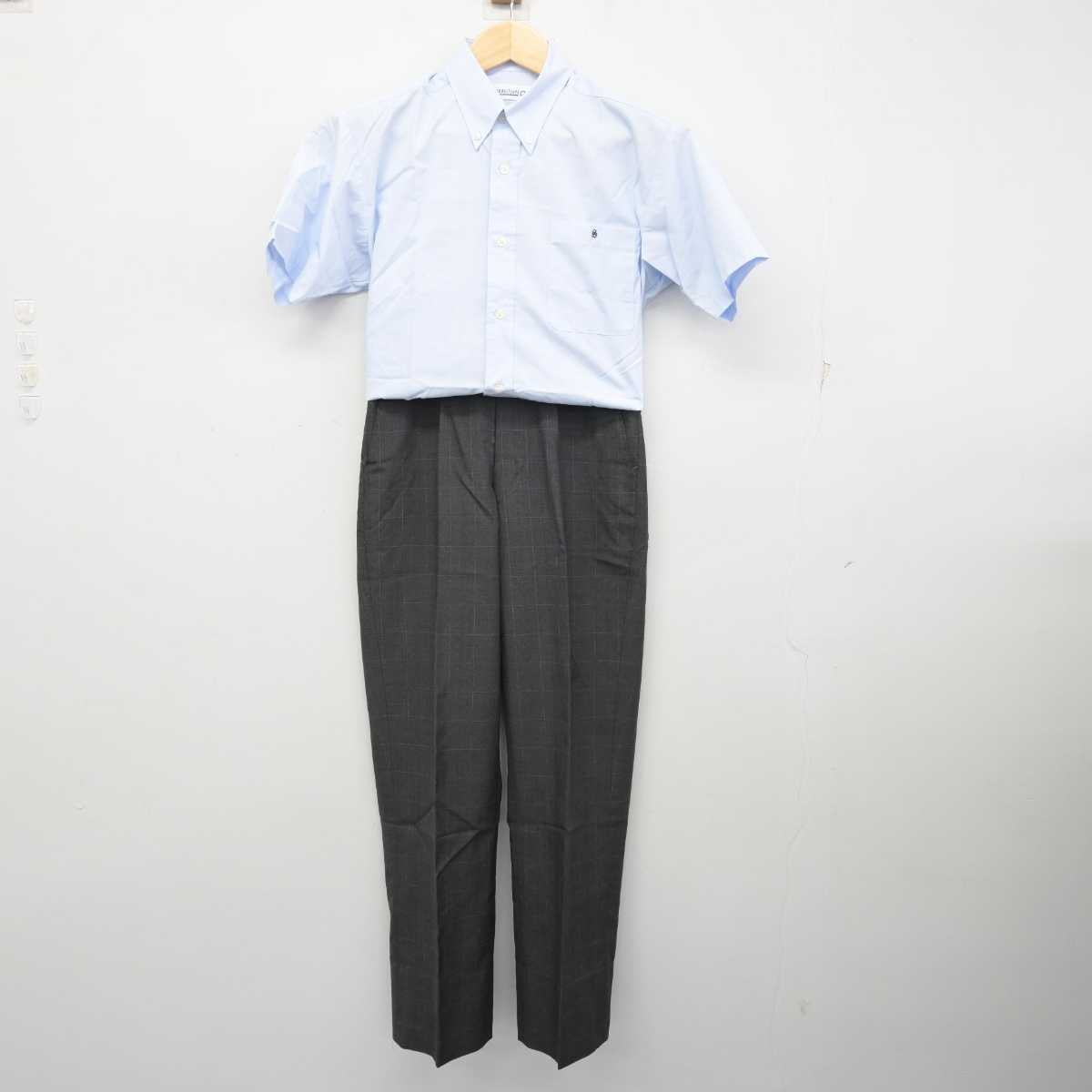 中古】東京都 修徳高等学校 男子制服 3点 (シャツ・ズボン) sf056395