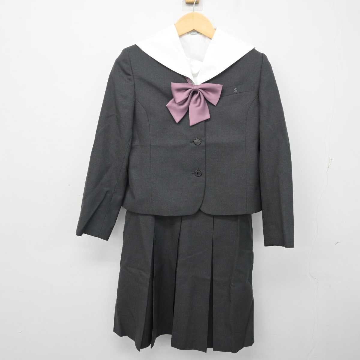 中古】大阪府 ヴェリタス城星学園中学校 女子制服 3点 (ブレザー 中古】大阪府 ヴェリタス城星学園中学校 女子制服 3点 (ブレザー