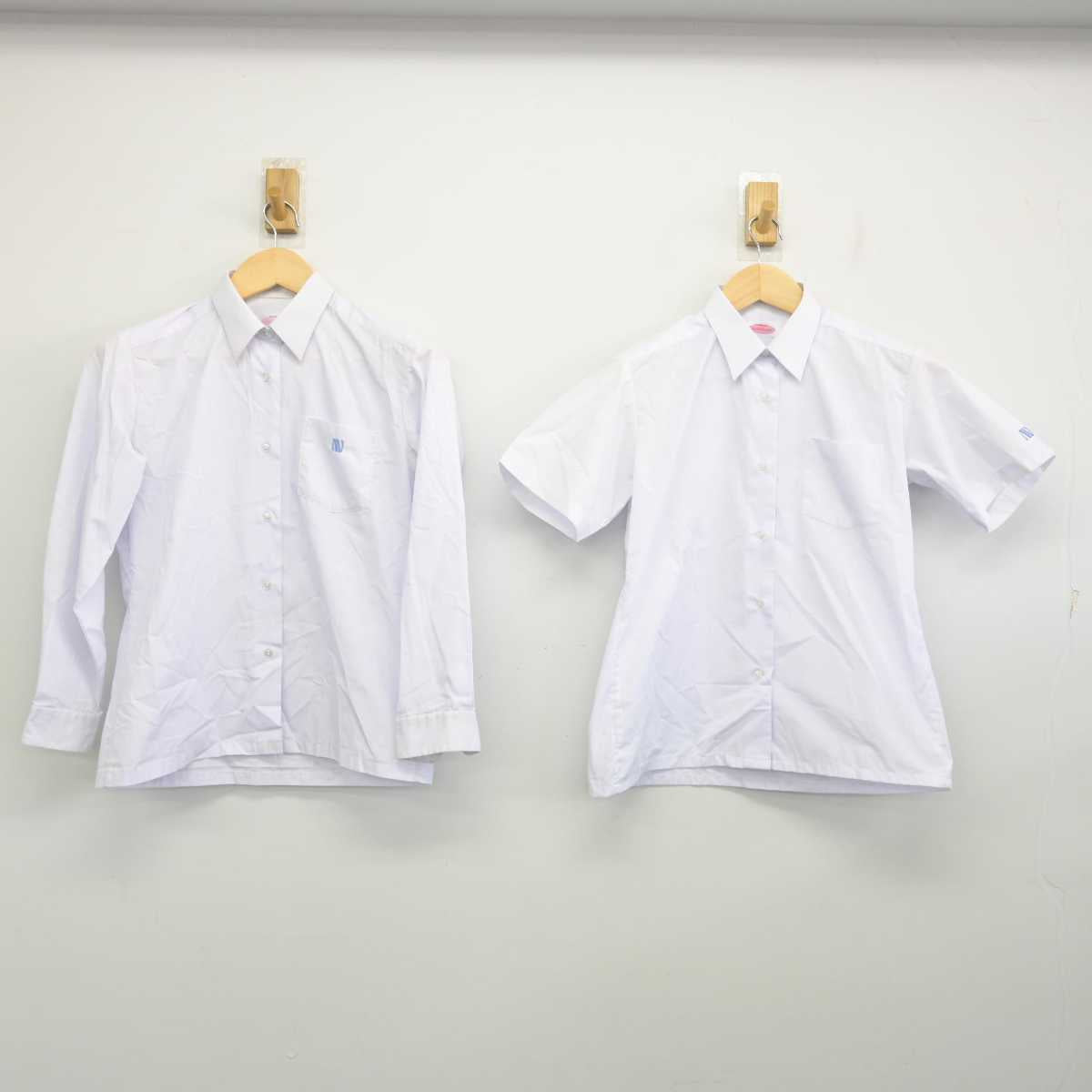 中古】茨城県 那珂高等学校 女子制服 2点 (シャツ・シャツ 中古】茨城県 那珂高等学校 女子制服 2点 (シャツ・シャツ
