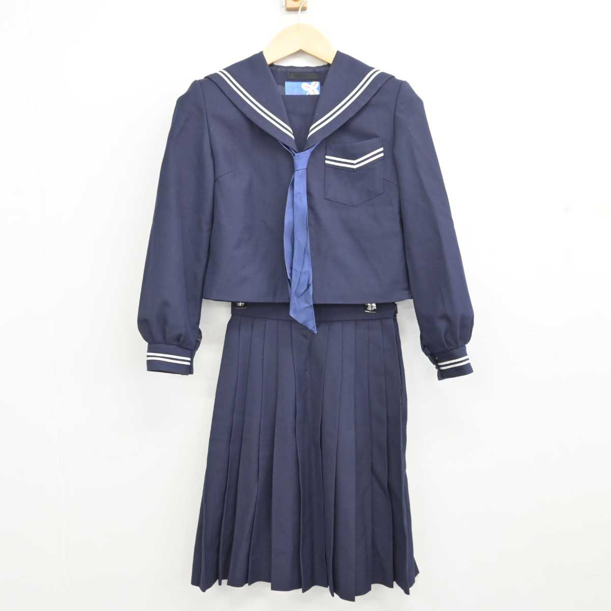 中古】奈良県 天理市立南中学校 女子制服 4点 (セーラー服・セーラー服・スカート) sf056958 | 中古制服通販パレイド