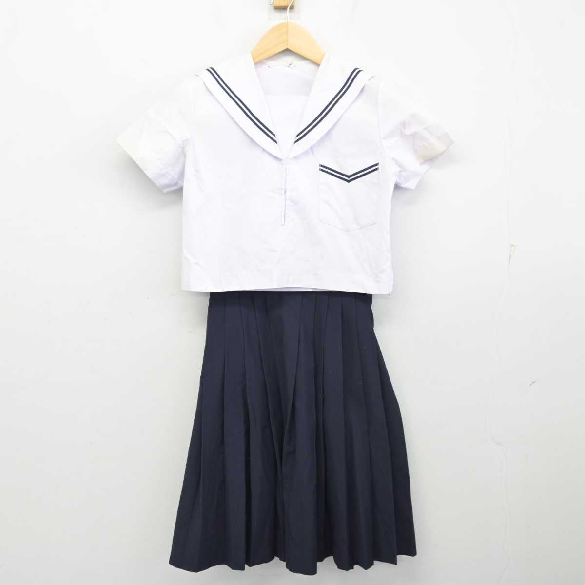 中古】奈良県 天理市立南中学校 女子制服 3点 (セーラー服・セーラー服・スカート) sf056959 | 中古制服通販パレイド