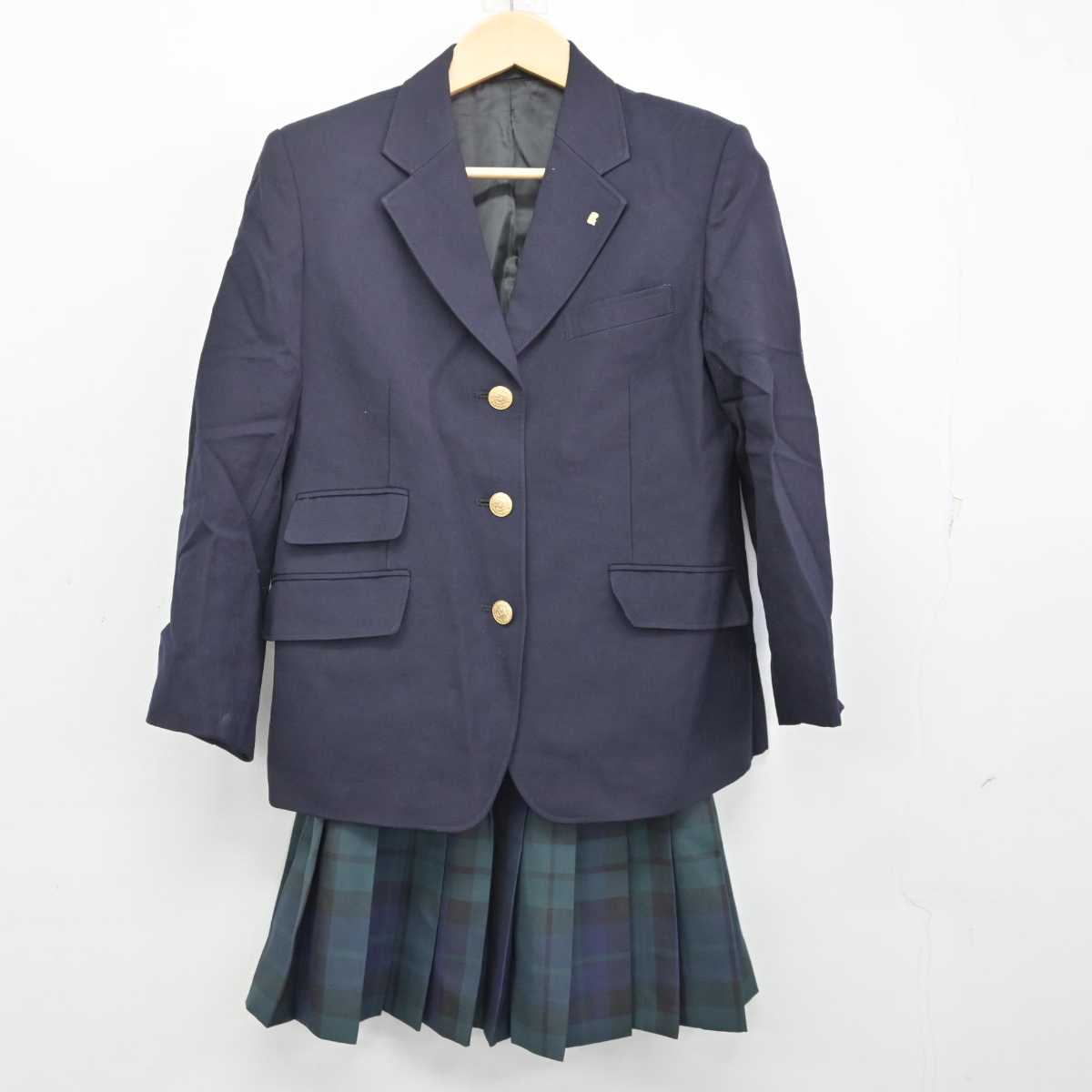 中古】埼玉県 獨協埼玉高等学校 女子制服 3点 (ブレザー