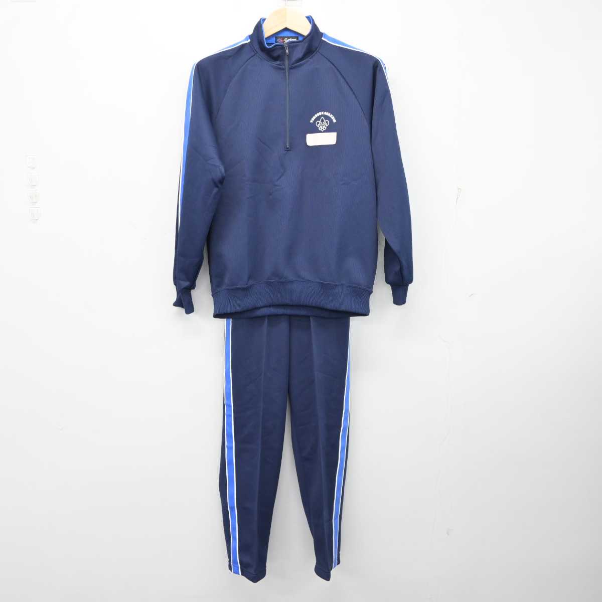 山村学園高校　ジャージ上下セット 中古】埼玉県 山村学園高等学校 女子制服 3点（ジャージ 上