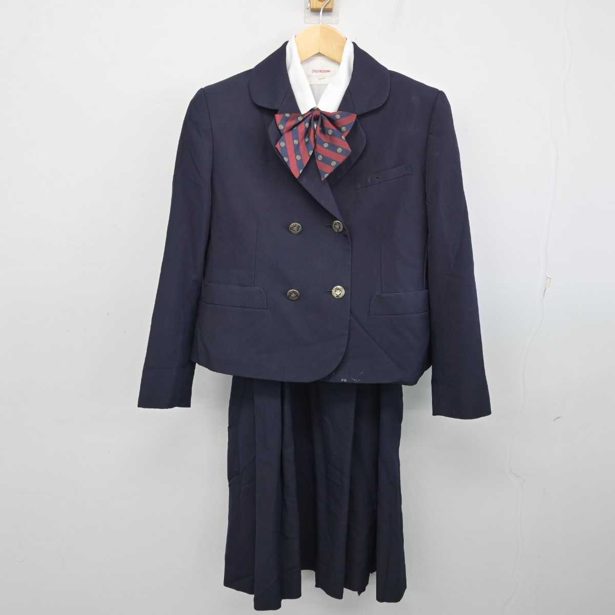 中古】兵庫県 須磨学園夙川中学校・高等学校/旧制服 女子制服 4点 (ブレザー・シャツ・ジャンパースカート) sf057658 | 中古制服通販パレイド