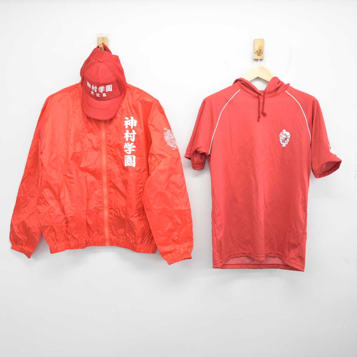 中古】鹿児島県 神村学園初等部・中等部・高等部 女子制服 3点