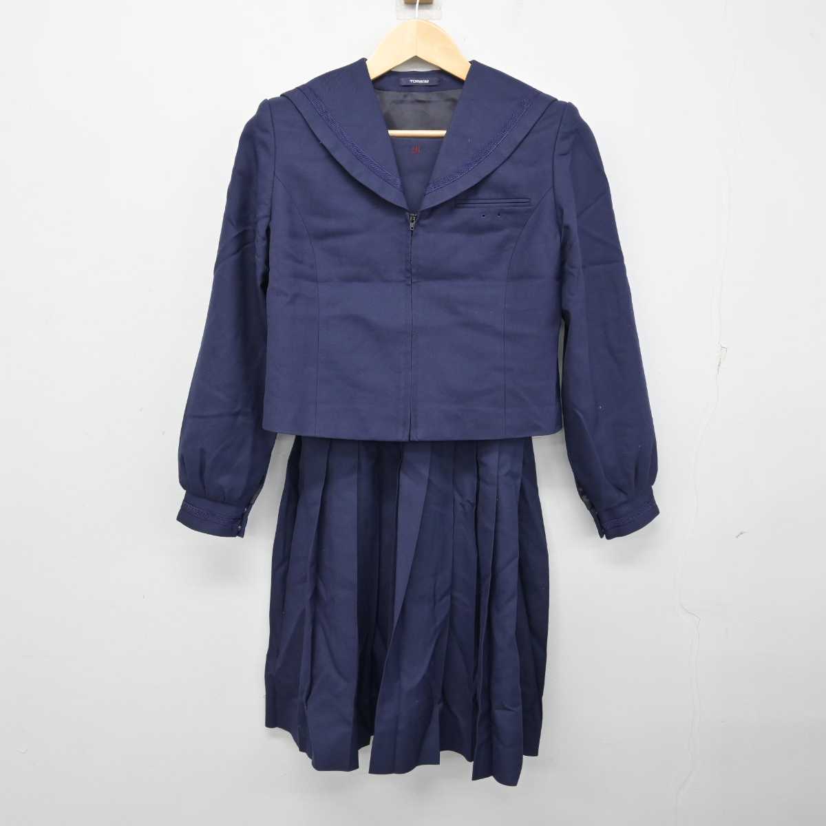 中古】北海道 苫小牧南高等学校/旧制服 女子制服 2点 (セーラー服・スカート) sf057691 | 中古制服通販パレイド