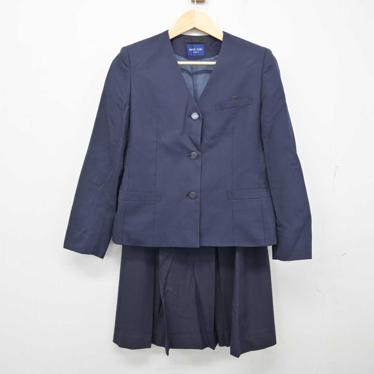 中古】静岡県 観山中学校 女子制服 2点 (ブレザー・スカート) sf057815 | 中古制服通販パレイド