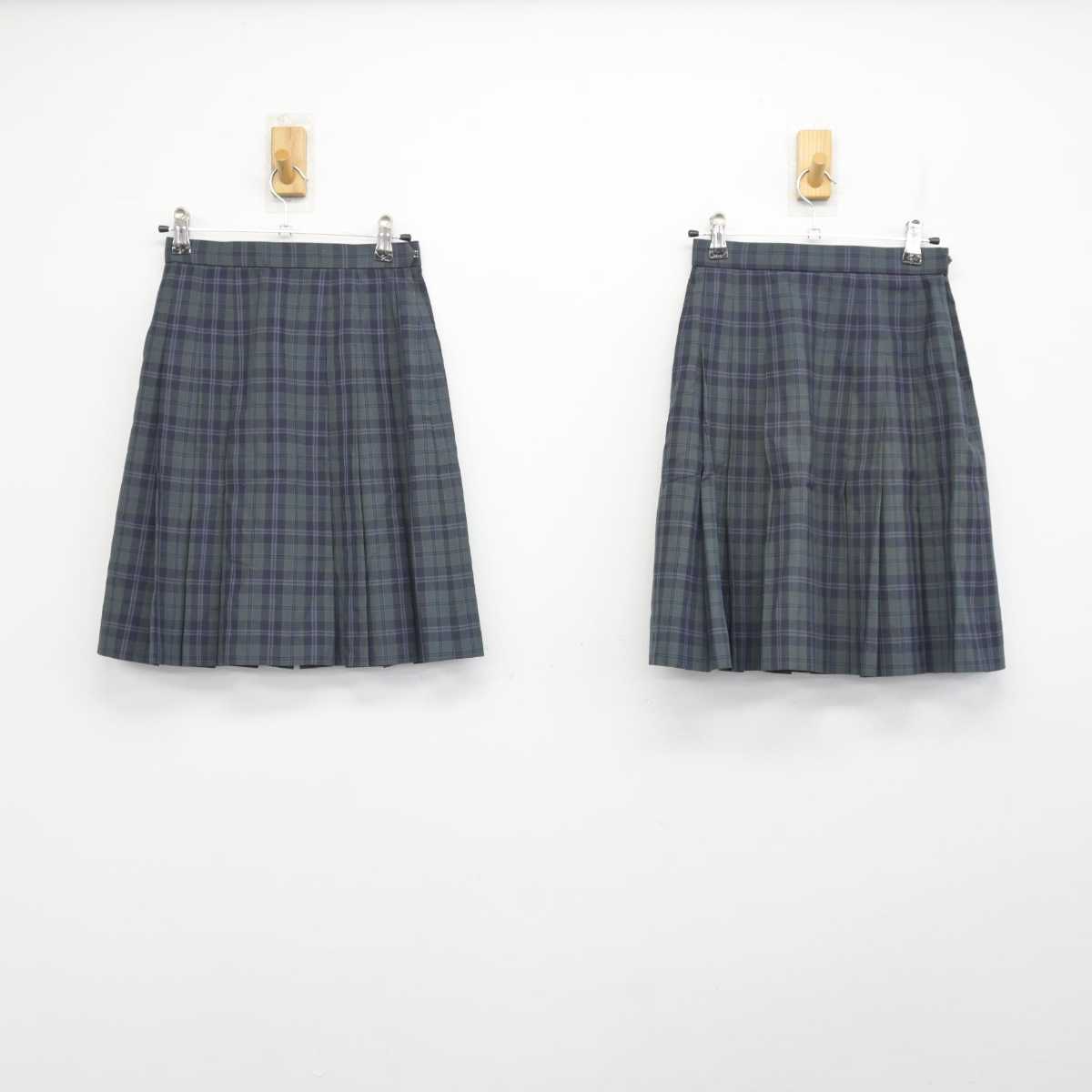 中古】滋賀県 近江兄弟社中学校 女子制服 2点 (スカート) sf057912 | 中古制服通販パレイド