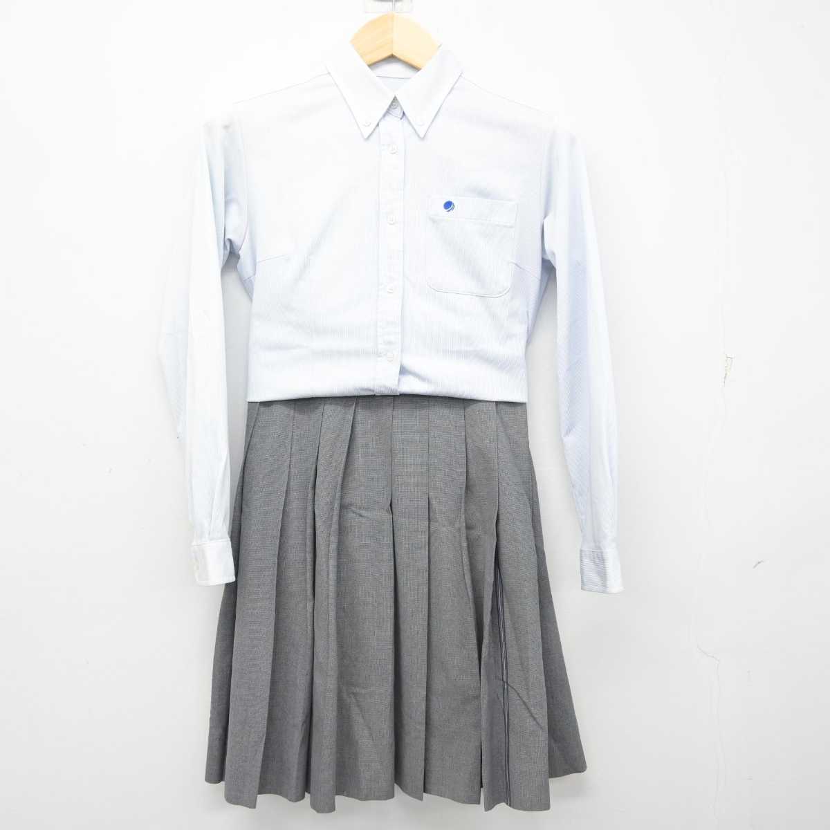 中古】広島県 広島修道大学ひろしま協創高等学校 女子制服 2点 (シャツ・スカート) sf058148 | 中古制服通販パレイド