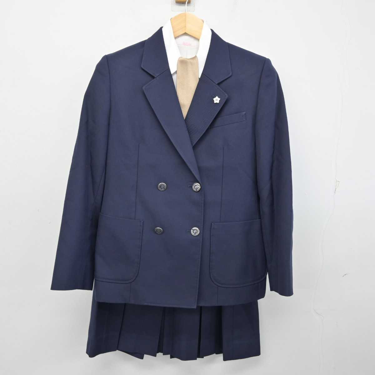 中古】神奈川県 海老名高等学校 女子制服 6点 (ブレザー・シャツ・スカート) sf058450 | 中古制服通販パレイド