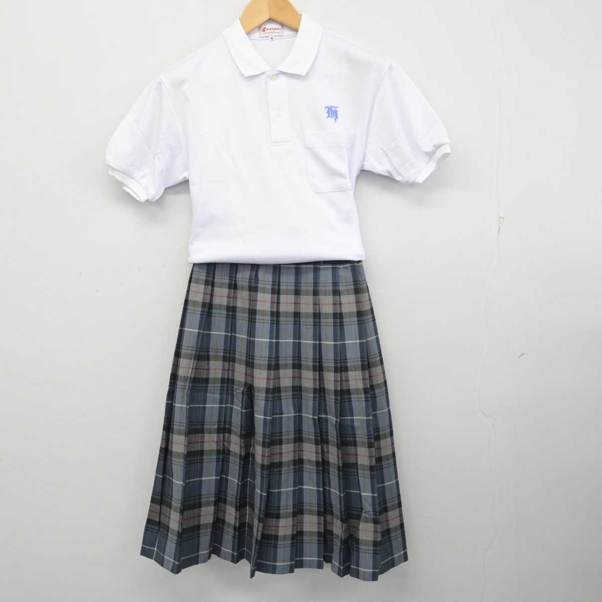 中古】宮城県 東仙台中学校 女子制服 3点 (シャツ・スカート) sf058496 | 中古制服通販パレイド