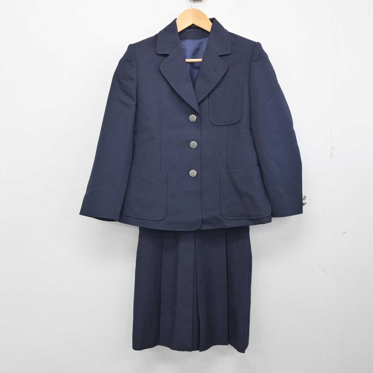 中古】神奈川県 新羽中学校 女子制服 4点 (ブレザー・ベスト・スカート) sf059023 | 中古制服通販パレイド