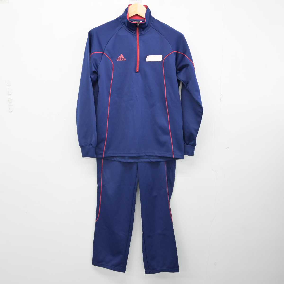 【中古】広島県 広島国際学院高等学校 女子制服 2点 (ジャージ 上・ジャージ 下) sf059482