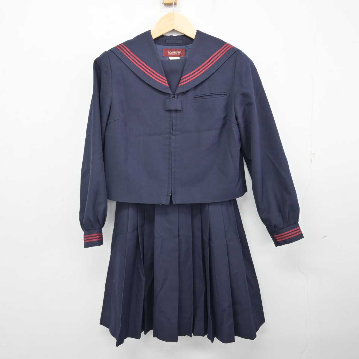 中古】埼玉県 所沢市立美原中学校 女子制服 2点 (セーラー服・スカート) sf059498 | 中古制服通販パレイド