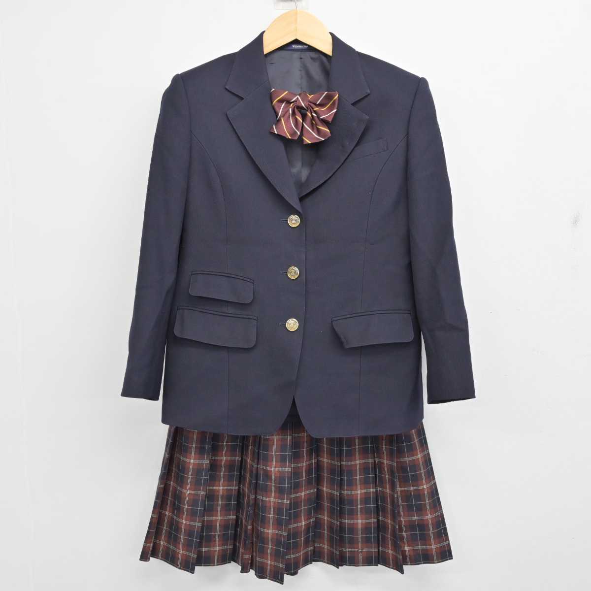 中古】千葉県 日本体育大学柏高等学校 女子制服 3点 (ブレザー・スカート) sf059658 | 中古制服通販パレイド