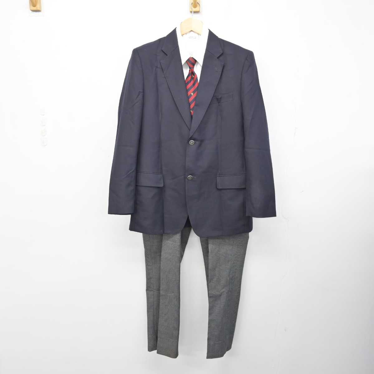 中古】埼玉県 本庄東高等学校 男子制服 4点 (ブレザー・シャツ・ズボン) sf059690 | 中古制服通販パレイド