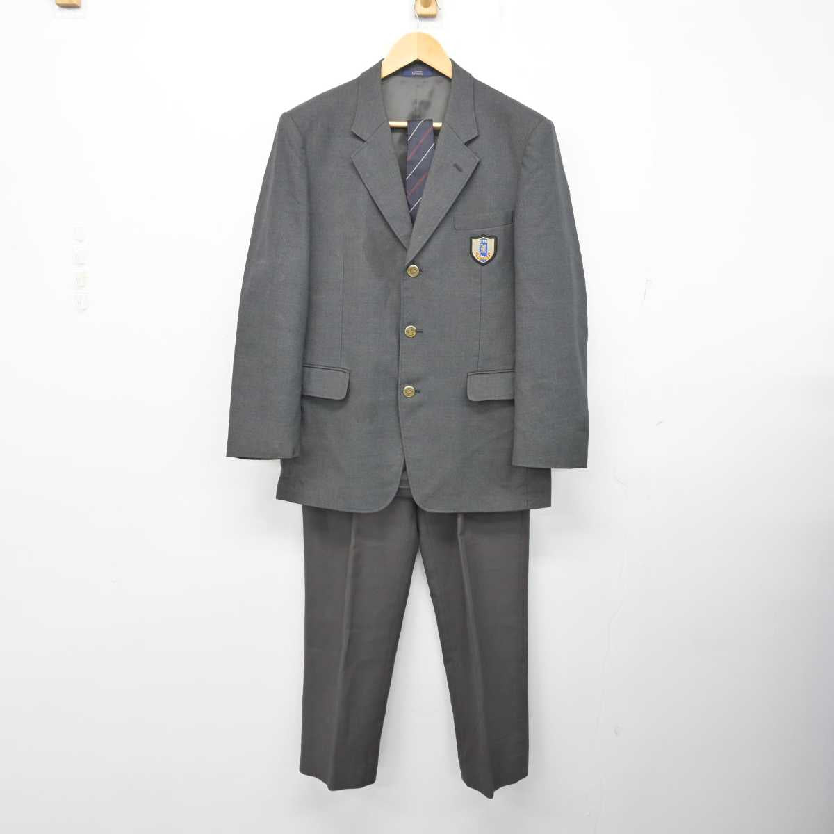 中古】愛知県 豊田東高等学校 男子制服 3点 (ブレザー・ズボン) sf059708 | 中古制服通販パレイド