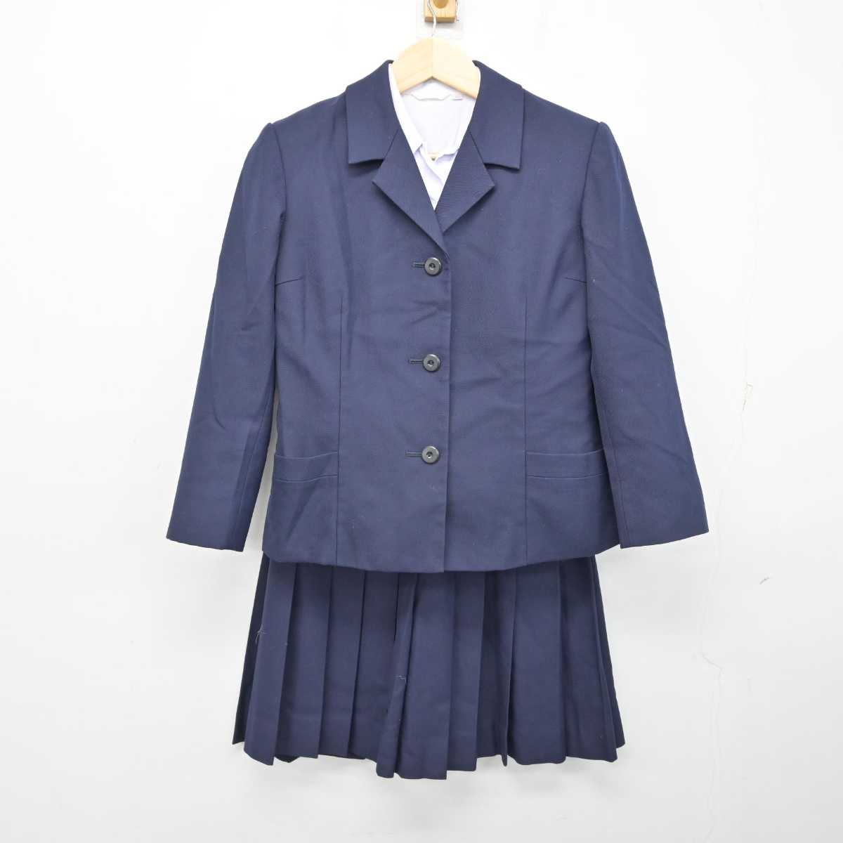 中古】宮崎県 都城泉ヶ丘高等学校 女子制服 4点 (ブレザー・ベスト・シャツ・スカート) sf059817 | 中古制服通販パレイド