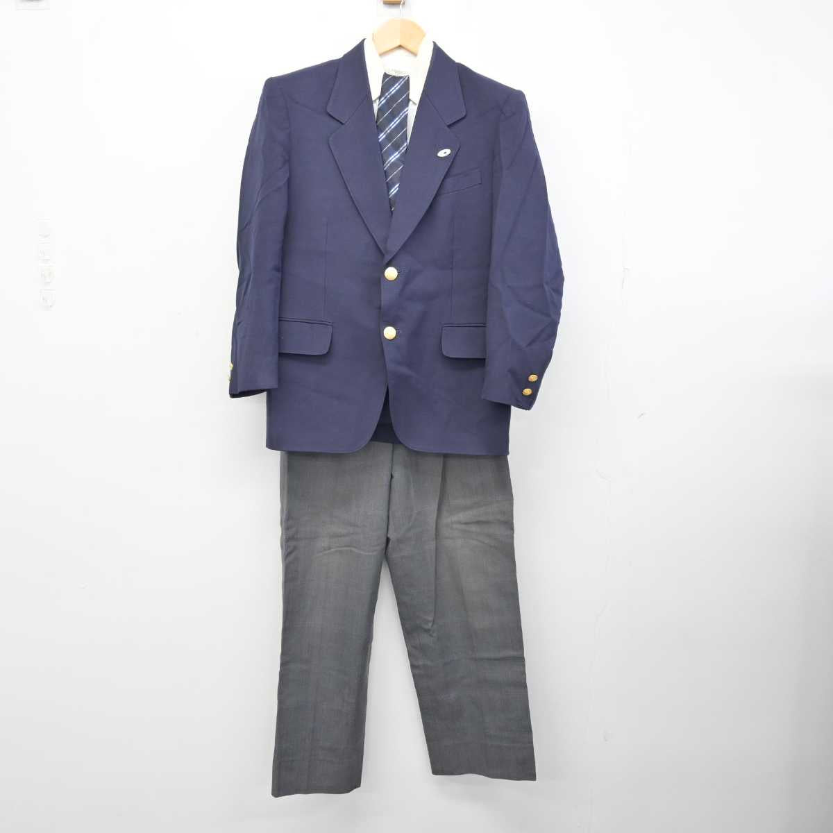 中古】千葉県 敬愛学園高等学校 男子制服 5点 (ブレザー・シャツ・ズボン) sf059872 | 中古制服通販パレイド