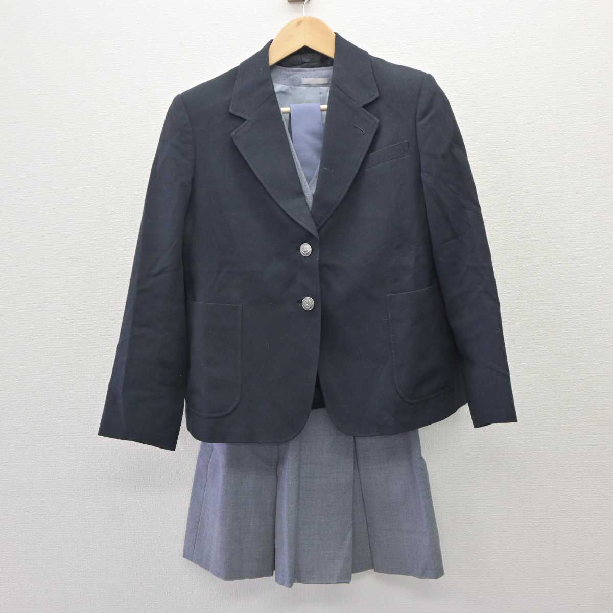 中古】埼玉県 大宮武蔵野高等学校 女子制服 4点 (ブレザー・ベスト・スカート) sf060205 | 中古制服通販パレイド