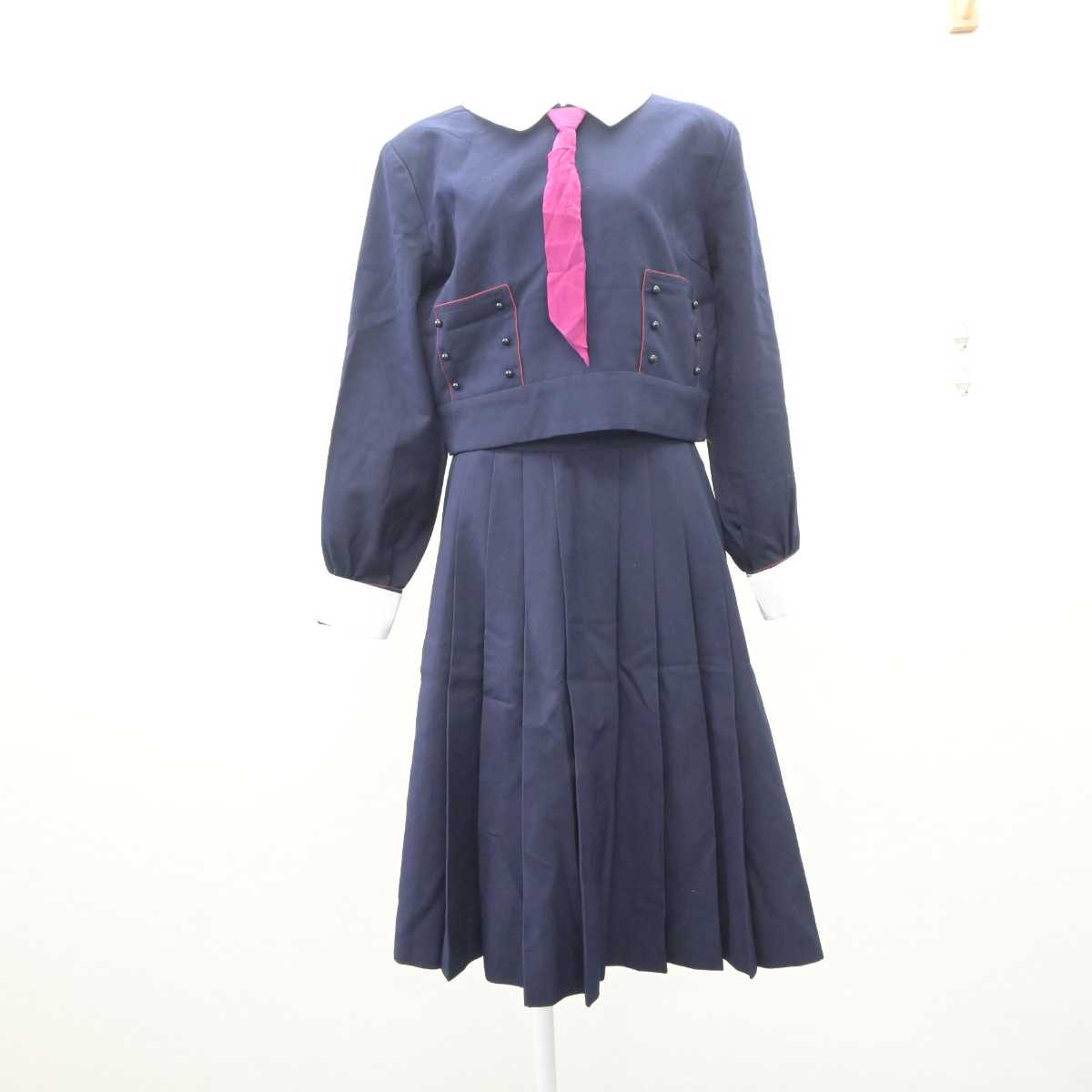 中古】大阪府 帝塚山学院泉ヶ丘中学校・高等学校 女子制服 3点 (ブレザー・スカート) sf060376 | 中古制服通販パレイド