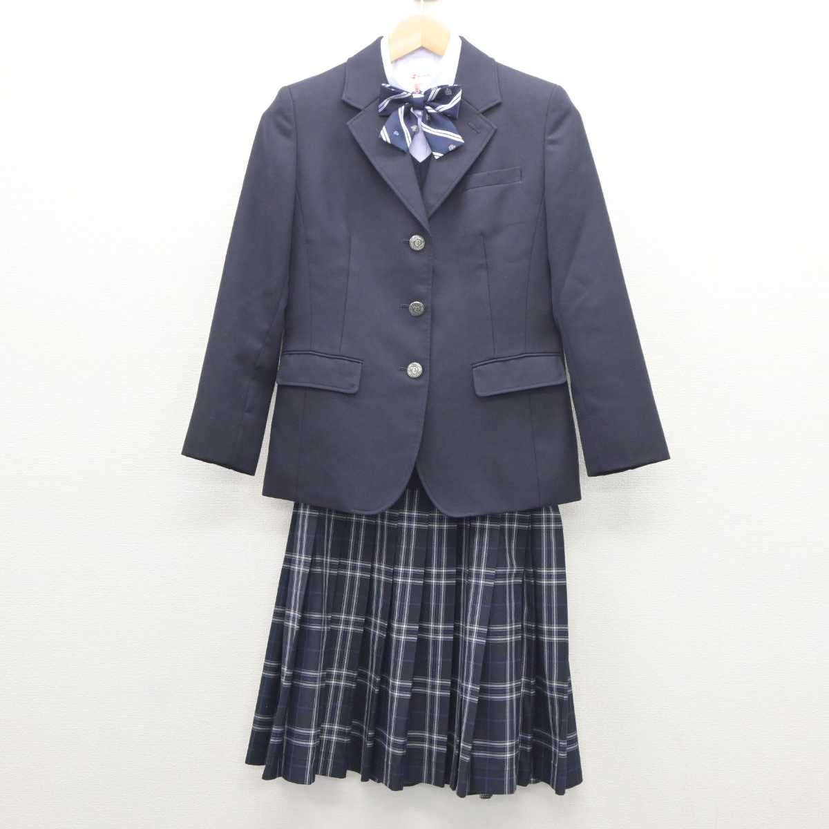 中古】千葉県 おゆみ野南中学校 女子制服 6点 (ブレザー・ニット・シャツ・スカート) sf060602 | 中古制服通販パレイド