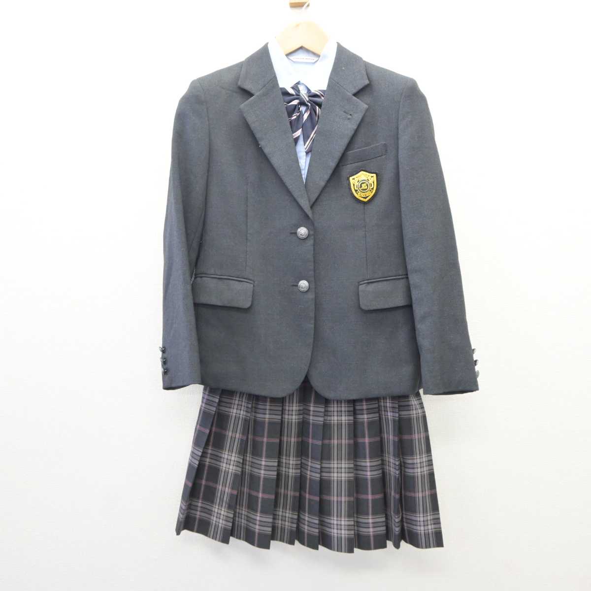 中古】東京都 成立学園高等学校 女子制服 5点 (ブレザー・シャツ・ニット・スカート) sf060719 | 中古制服通販パレイド