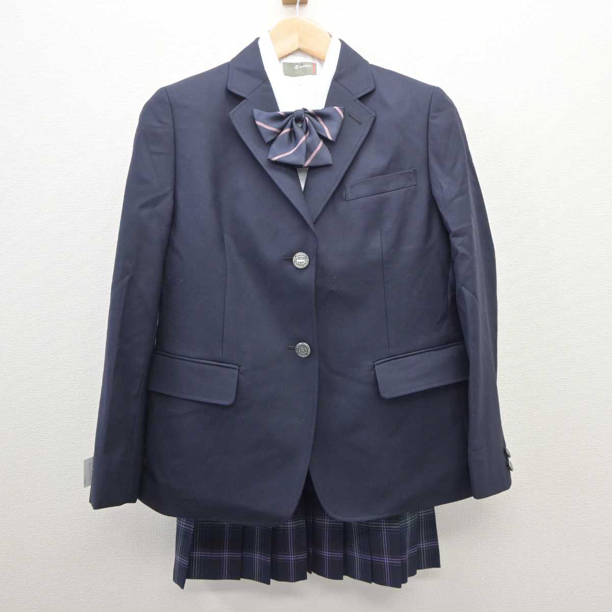 中古】奈良県 飛鳥未来高等学校 女子制服 4点 (ブレザー・シャツ・スカート) sf061149 | 中古制服通販パレイド