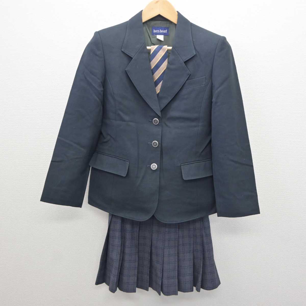 中古】北海道 函館大谷高等学校 女子制服 3点 (ブレザー・スカート) sf061245 | 中古制服通販パレイド