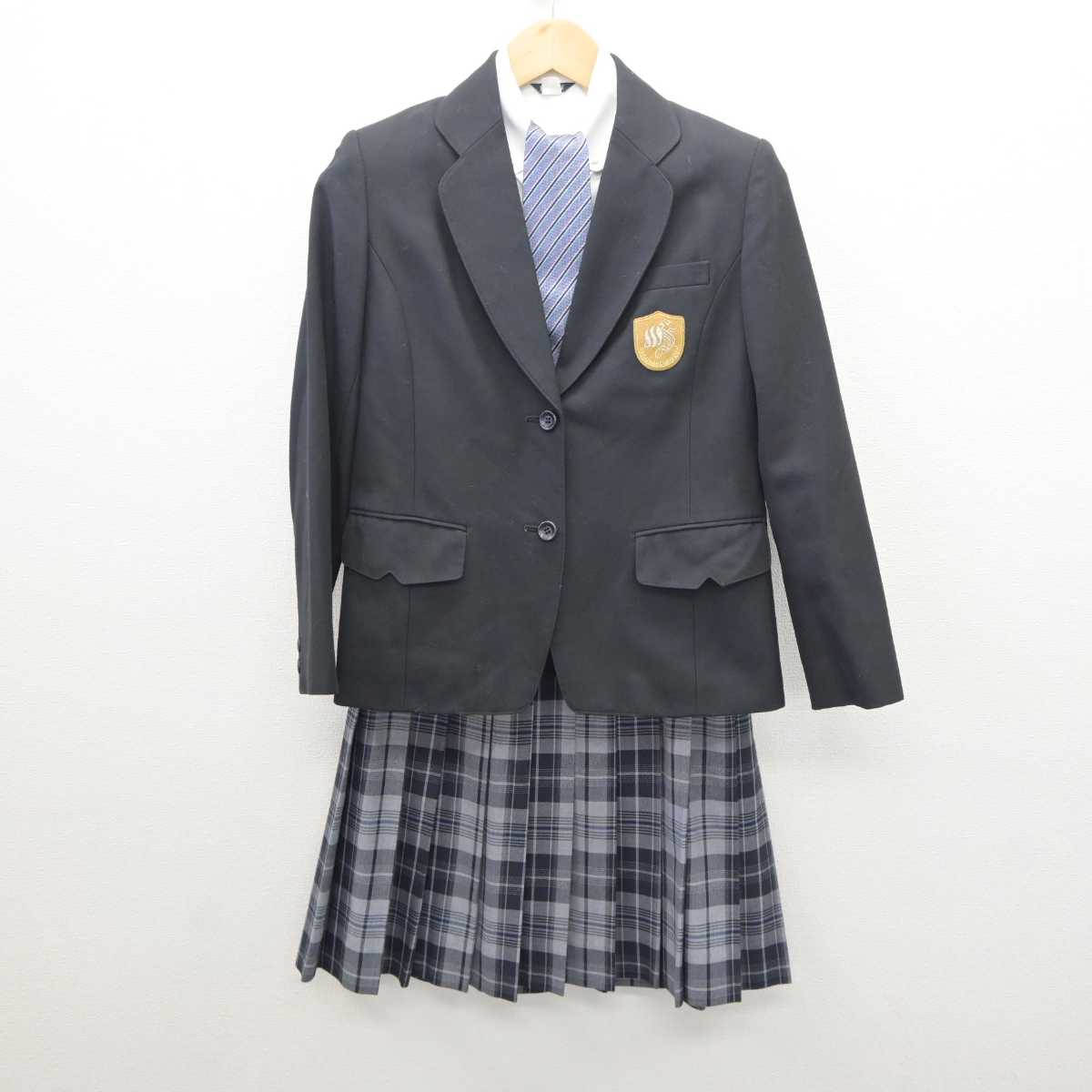 中古】大阪府 咲くやこの花高等学校 女子制服 5点 (ブレザー・ニット・シャツ・スカート) sf061284 | 中古制服通販パレイド