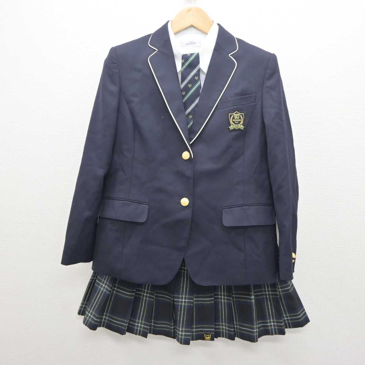 中古】大阪府 阪南高等学校 女子制服 4点 (ブレザー・シャツ・スカート) sf061322 | 中古制服通販パレイド