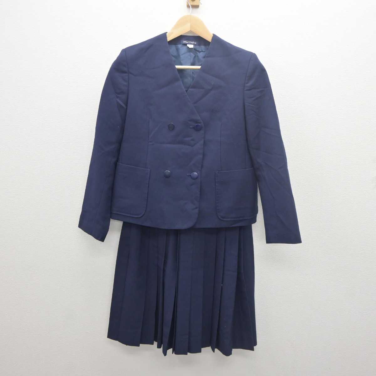 中古】群馬県 前橋市立第六中学校 女子制服 4点 (ブレザー・ベスト・スカート) sf061554 | 中古制服通販パレイド