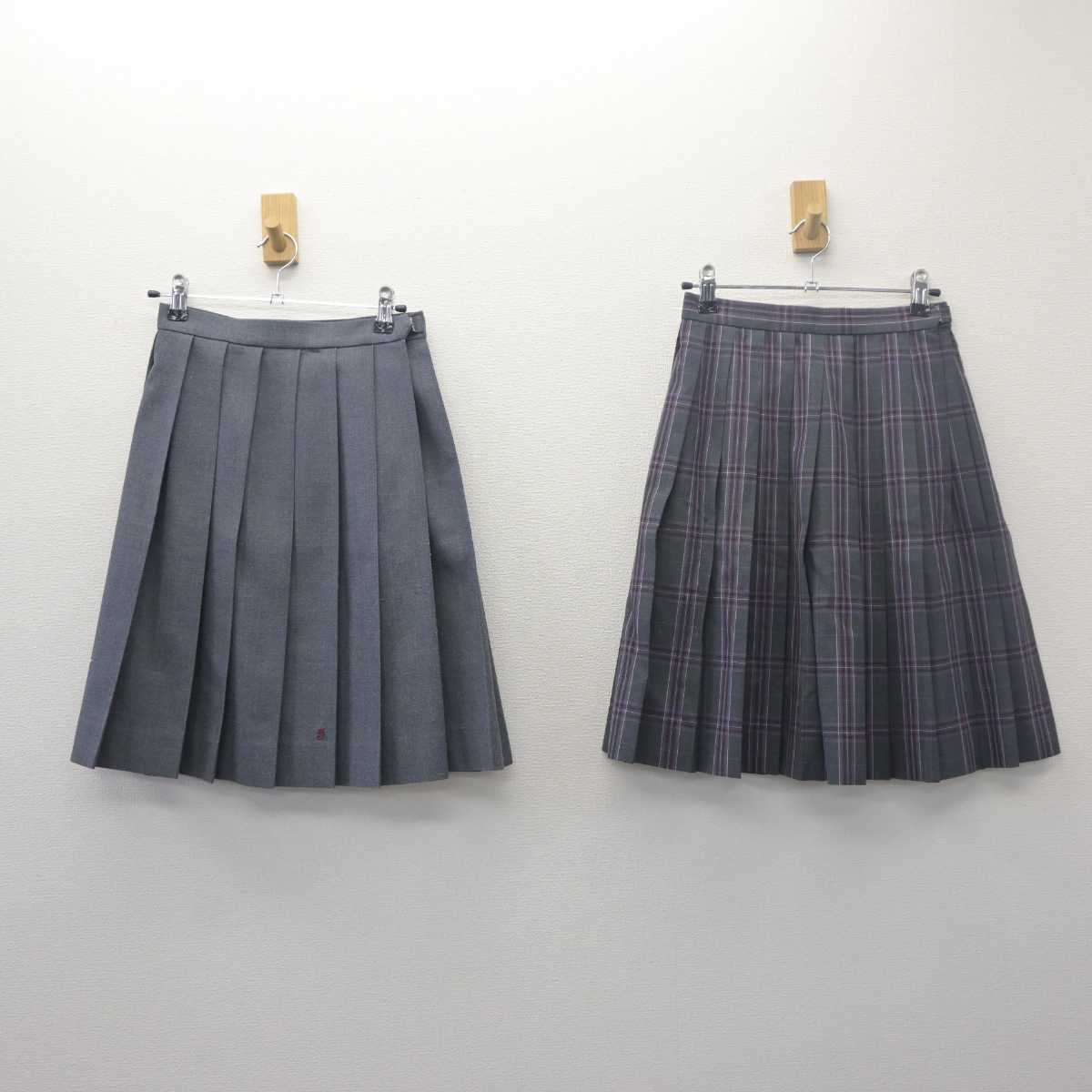 中古】茨城県 常総学院高等学校 女子制服 2点 (スカート・スカート) sf061654 | 中古制服通販パレイド