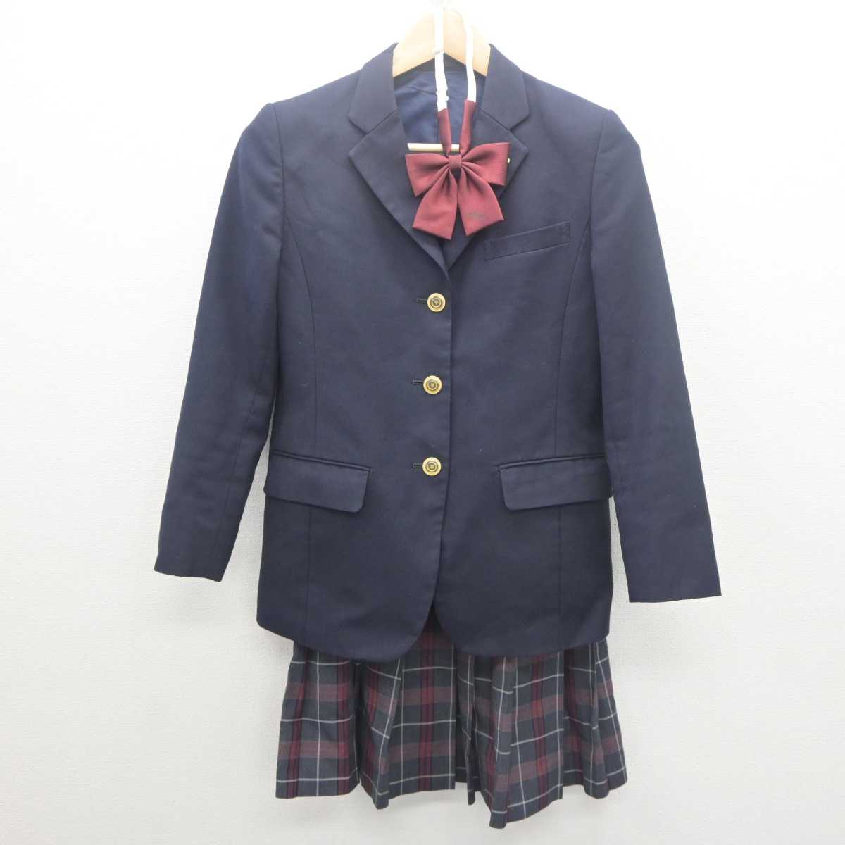 中古】神奈川県 横浜商科大学高等学校 女子制服 4点 (ブレザー・スカート) sf061866 | 中古制服通販パレイド