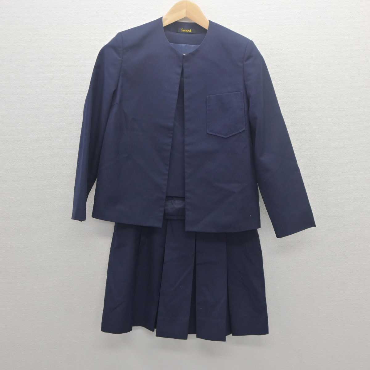 中古】神奈川県 横浜市立戸塚中学校 女子制服 3点 (ブレザー・ベスト・スカート) sf061893 | 中古制服通販パレイド