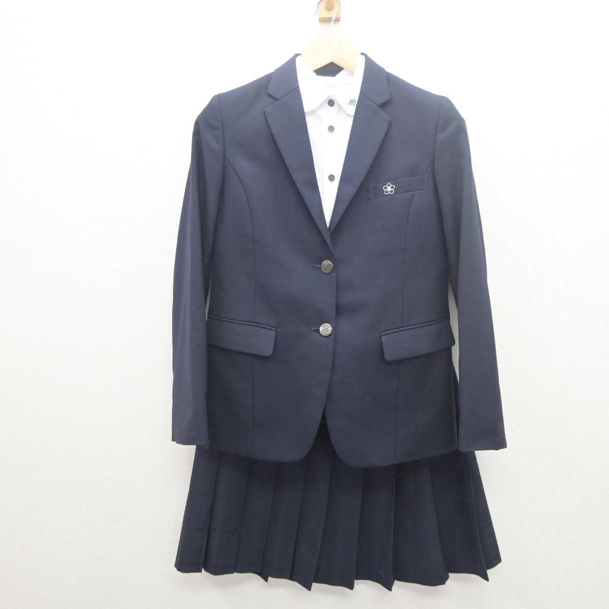 中古】愛知県 若宮商業高等学校 女子制服 3点 (ブレザー・シャツ・スカート) sf061943 | 中古制服通販パレイド