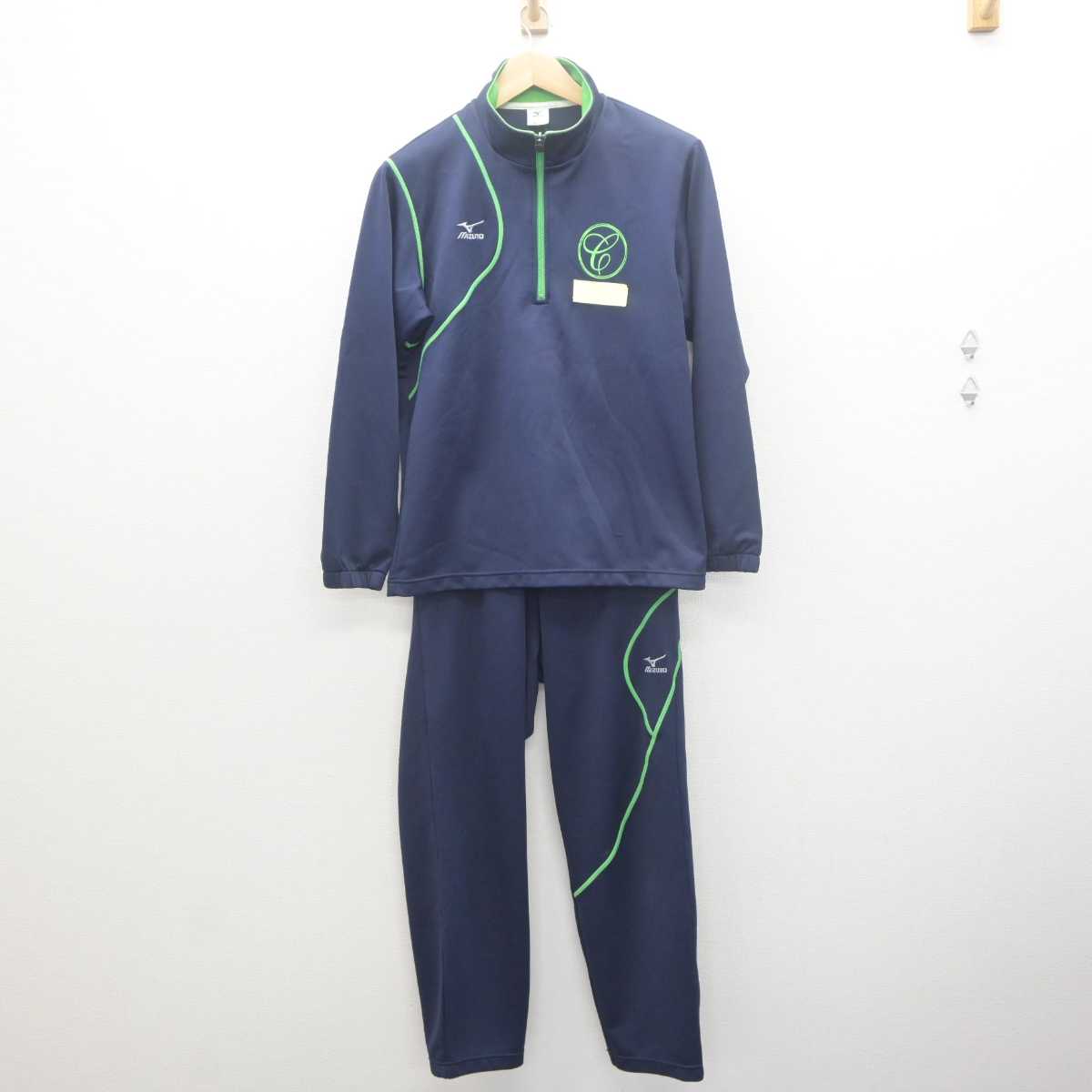 中古】埼玉県 正智深谷高等学校 女子制服 2点（ジャージ 上