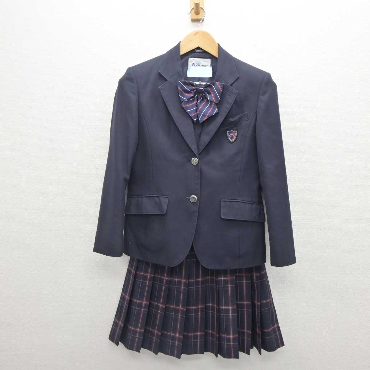 【中古】東京都 立川第六中学校 女子制服 3点 (ブレザー・スカート) sf062391