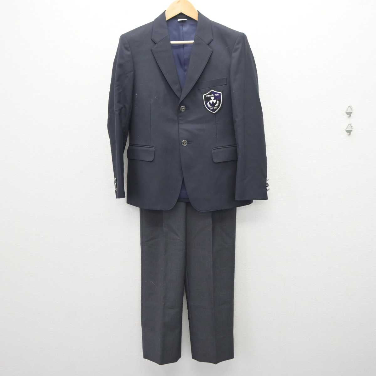 中古】大阪府 同志社香里中学校 男子制服 2点 (ブレザー・ズボン) sf063118 | 中古制服通販パレイド