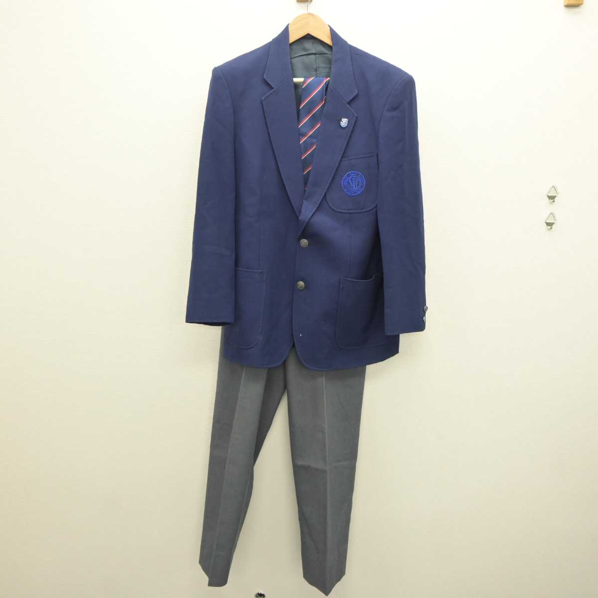 中古】神奈川県 湘南工科大学附属高等学校 男子制服 4点 (ブレザー・ズボン) sf063396 | 中古制服通販パレイド