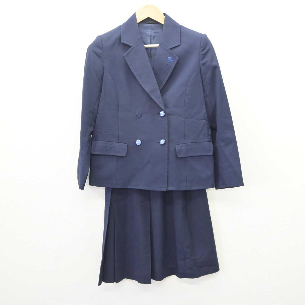 中古】福岡県 北九州高等学校 女子制服 3点 (ブレザー・スカート) sf063500 | 中古制服通販パレイド