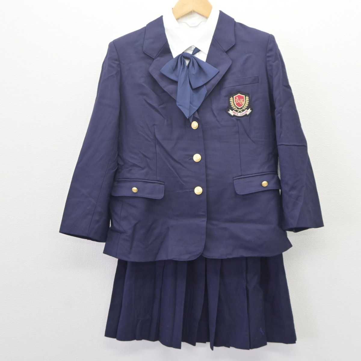 中古】愛知県 安城学園高等学校 女子制服 4点 (ブレザー・シャツ・スカート) sf063510 | 中古制服通販パレイド