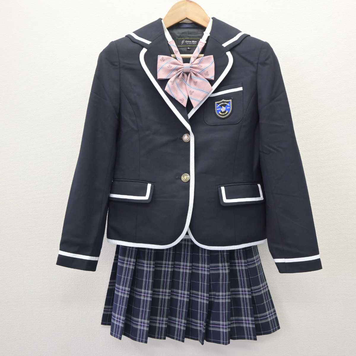 中古】兵庫県 N高等学校 女子制服 3点 (セーラー服・スカート) sf063636 | 中古制服通販パレイド