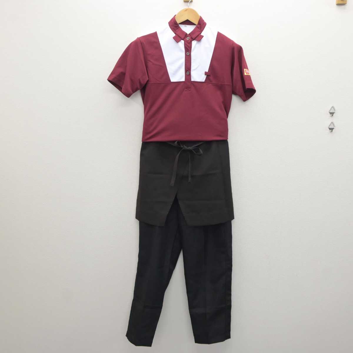 中古】 すき家 女子制服 3点 (シャツ・ズボン・エプロン / サロン) sf063667 | 中古制服通販パレイド