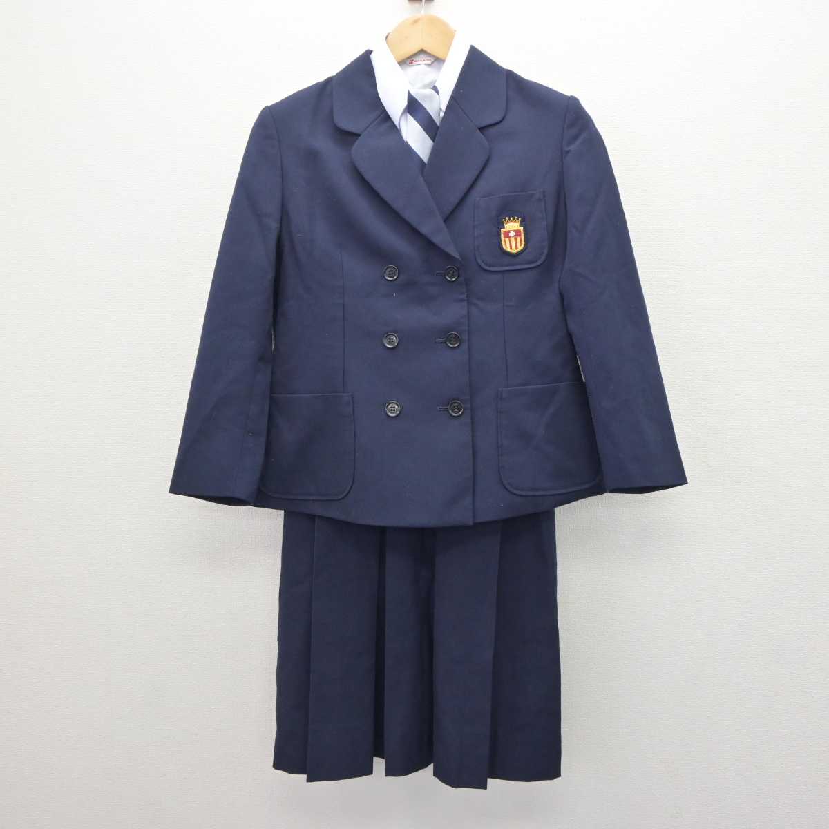 山口県 山口県立萩高等学校 女子制服 2点 sf009393 - コスプレ衣装