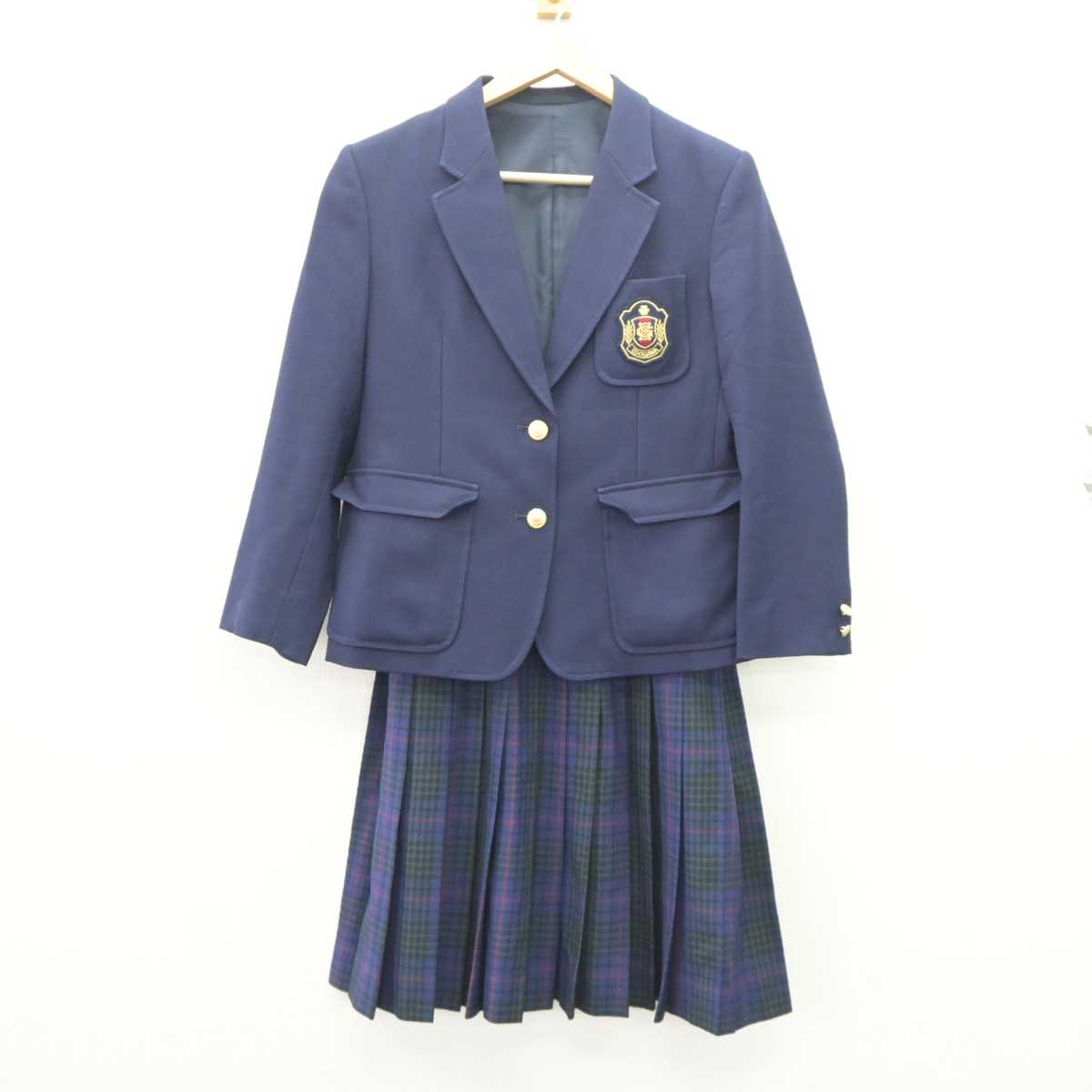 中古】東京都 江戸川女子中学校・高等学校 女子制服 4点 (ブレザー・スカート) sf063886 | 中古制服通販パレイド