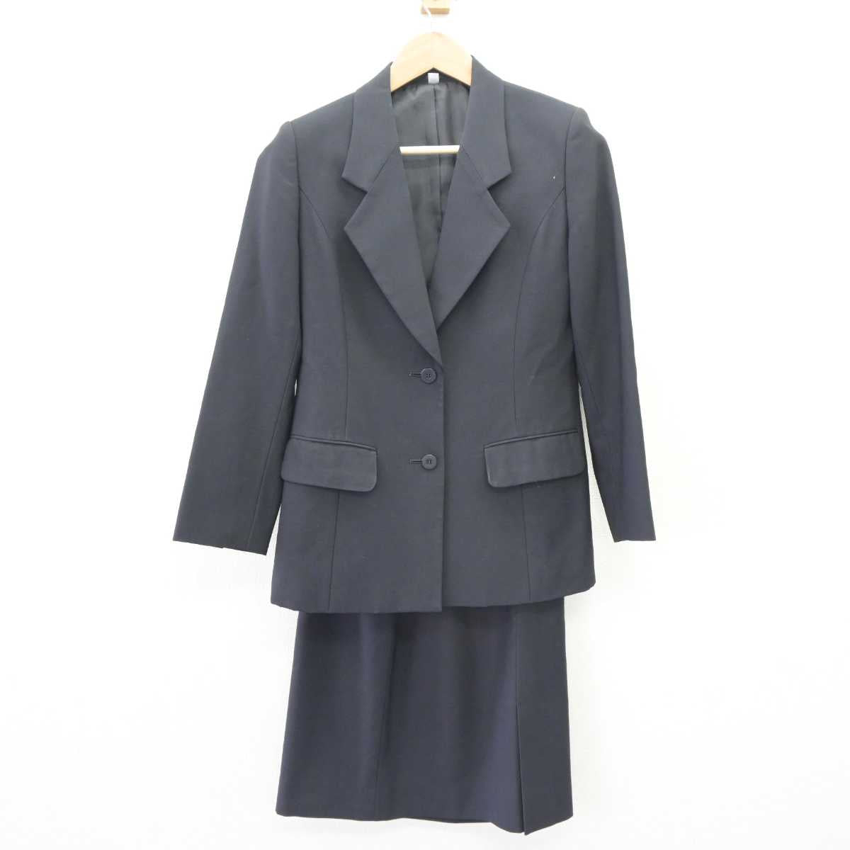 【中古】兵庫県 武庫川女子大学 女子制服 2点 (ブレザー・スカート) sf063913