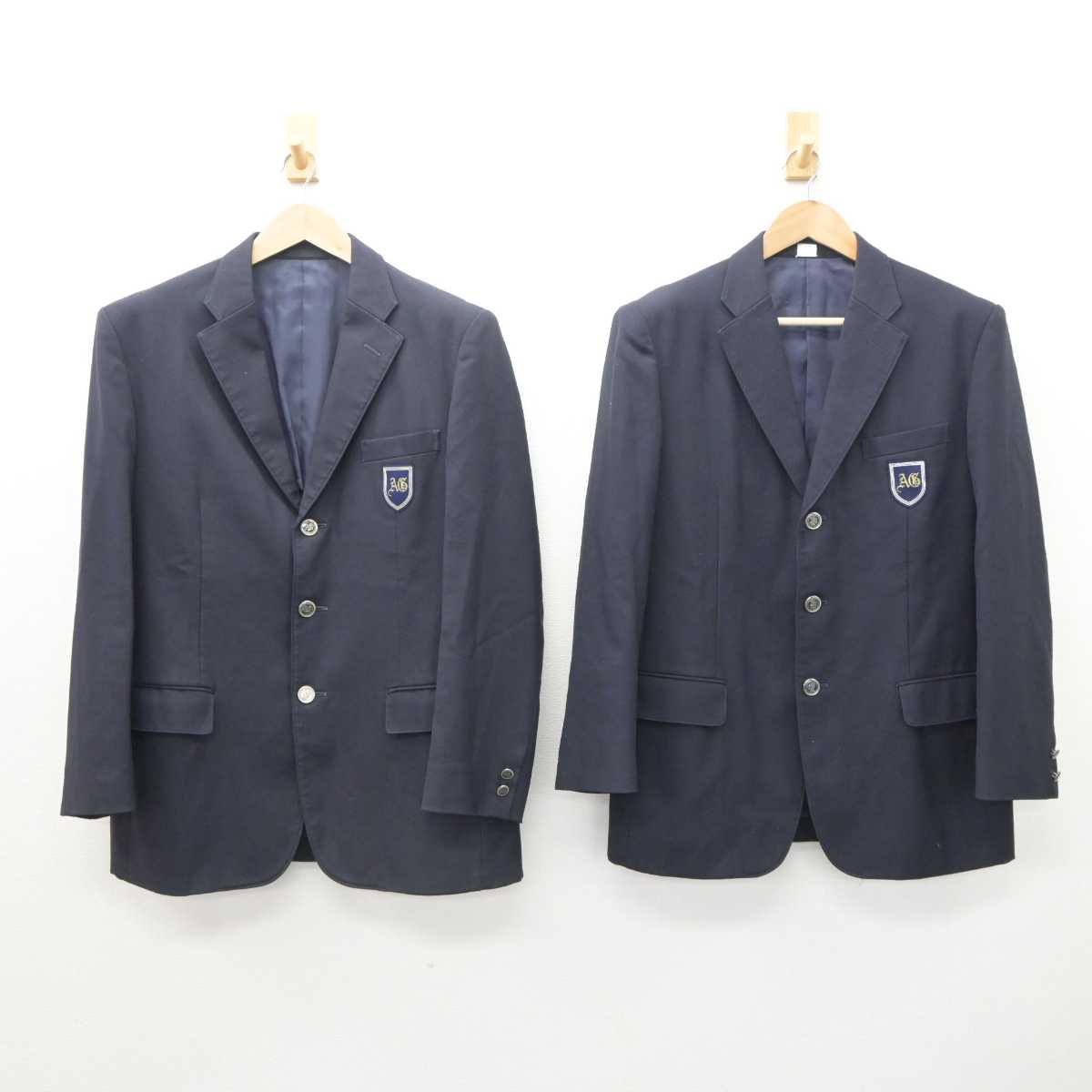 中古】兵庫県 芦屋学園高等学校 男子制服 3点 (ブレザー・ブレザー) sf064012 | 中古制服通販パレイド