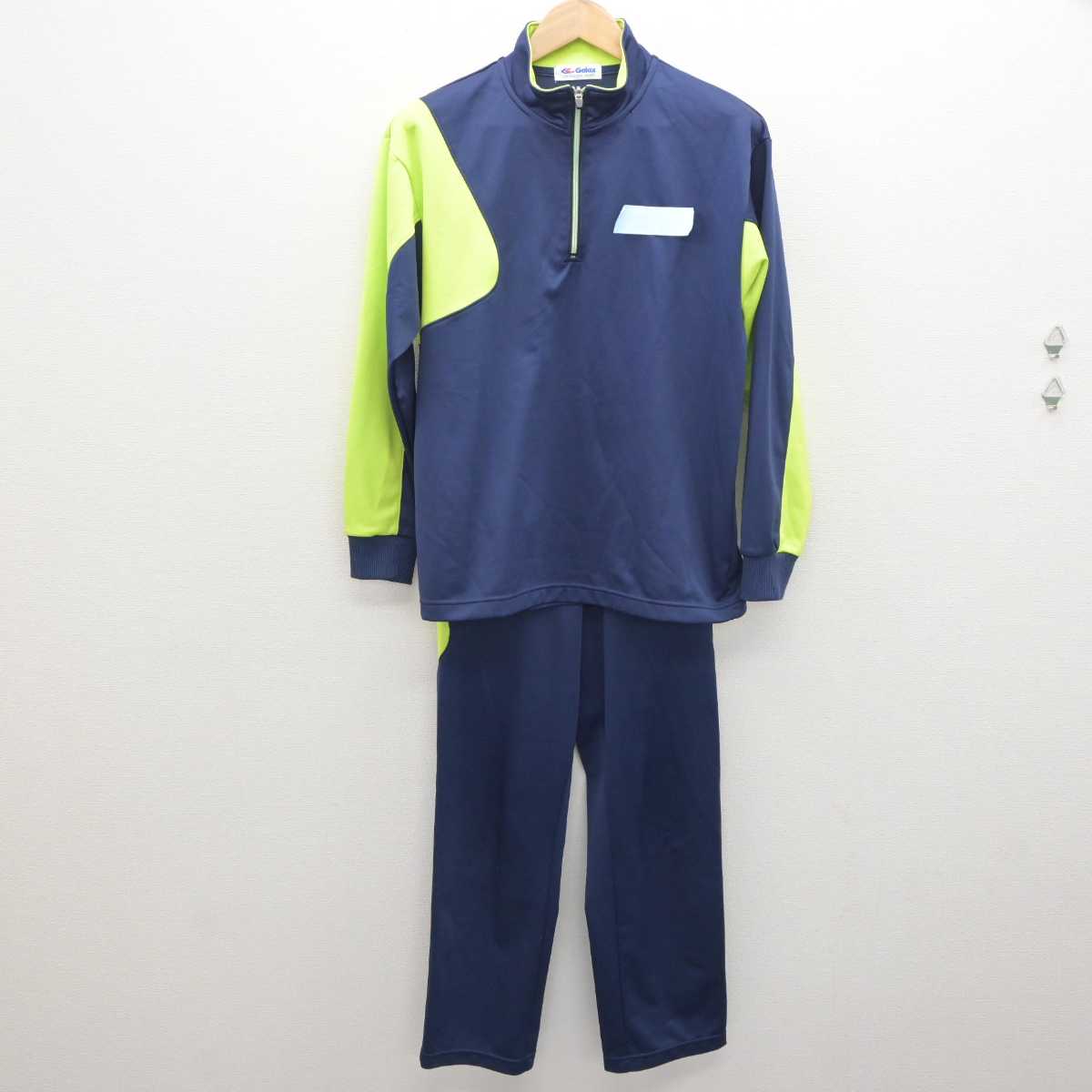 指定ジャージ　瑞穂 中古】茨城県 水戸桜ノ牧高等学校 女子制服 2点 (ジャージ 上
